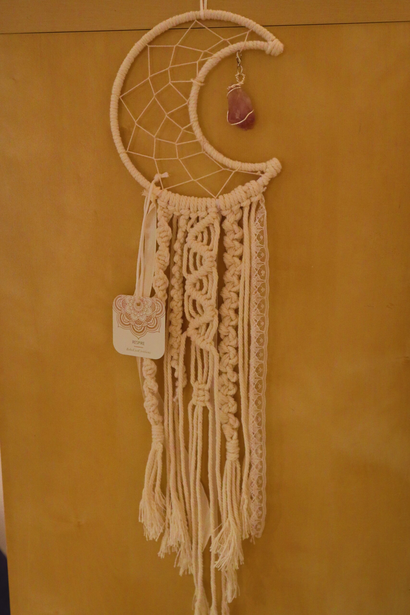 Capteur de rêve 6 » Demi Lune Améthyste